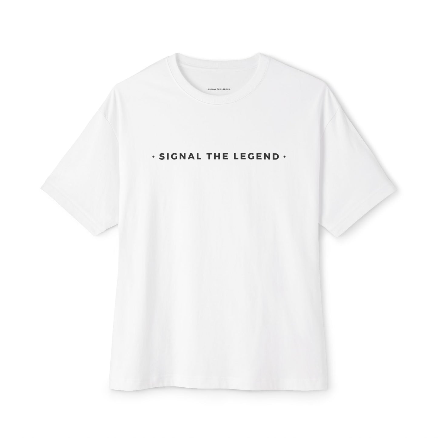 Unisex Oversized Boxy Tee: Signal the Legend, Casual Tee, Graphic T-Shirt, Streetwear Fashion, Gift for Him/Her, Summer Essentials