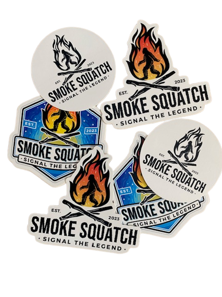 Shop - Smoke Squatch Stickers – Signal The Legend